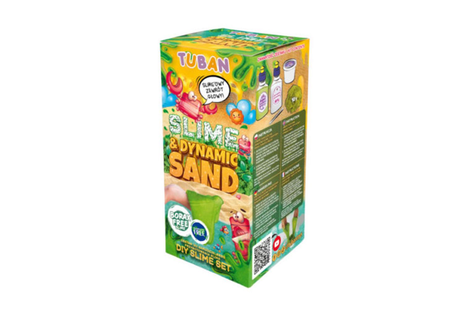 TUBAN KIT – DIY TUBAN SLIME &amp; DYNAMIC SAND