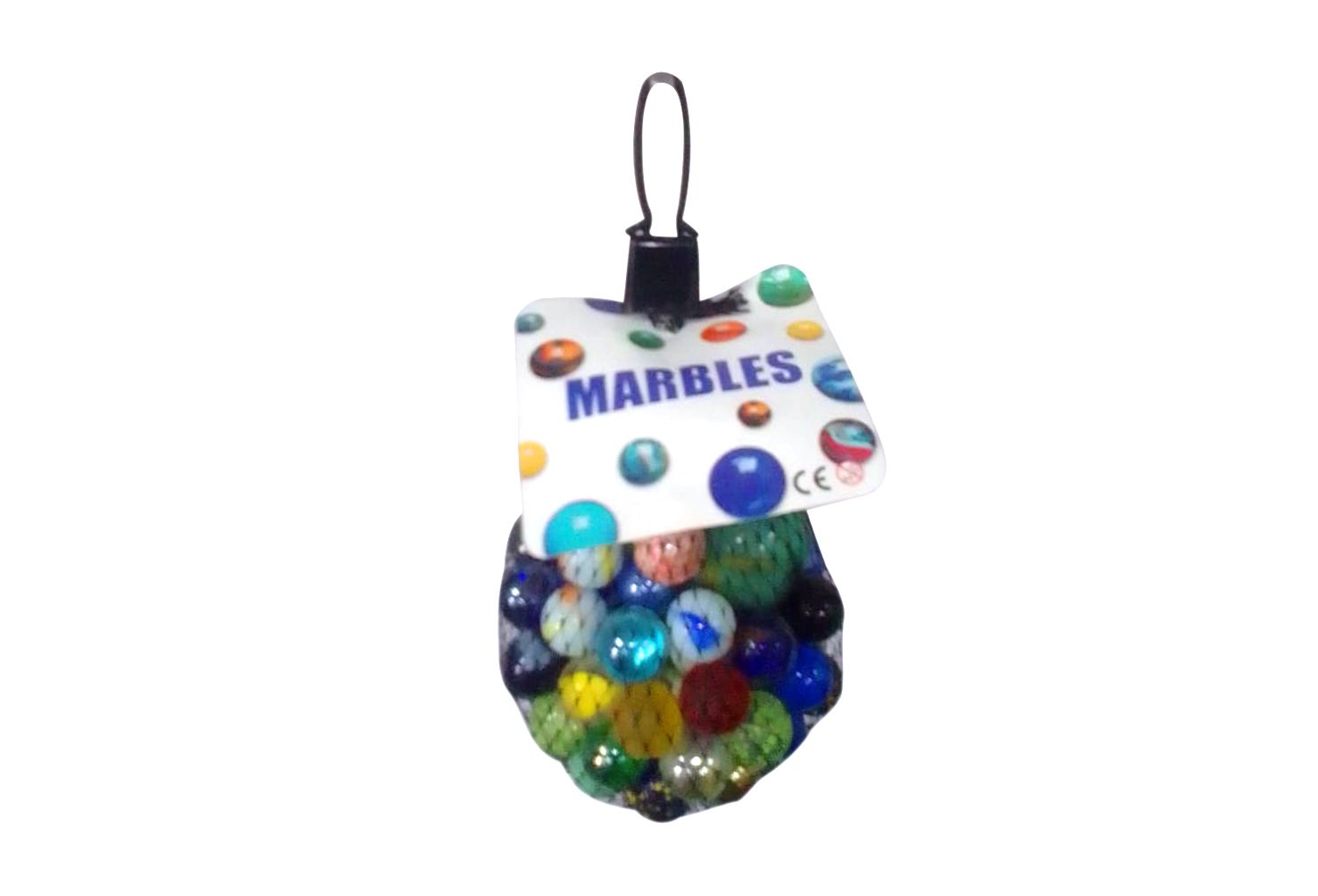 GLASS MARBLES ASST. 220 GRAM