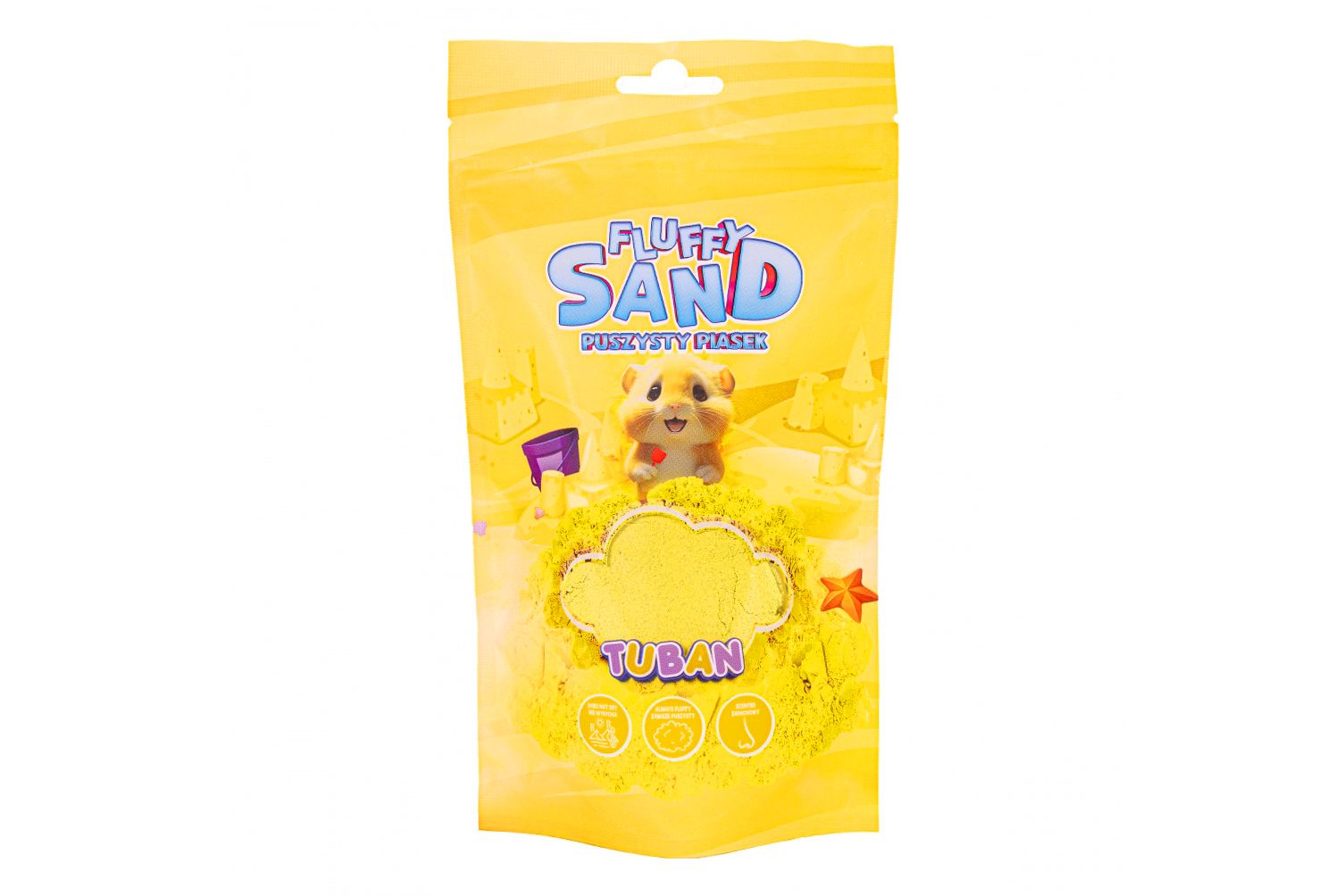 TUBAN FLUFFY SAND - YELLOW 90 G