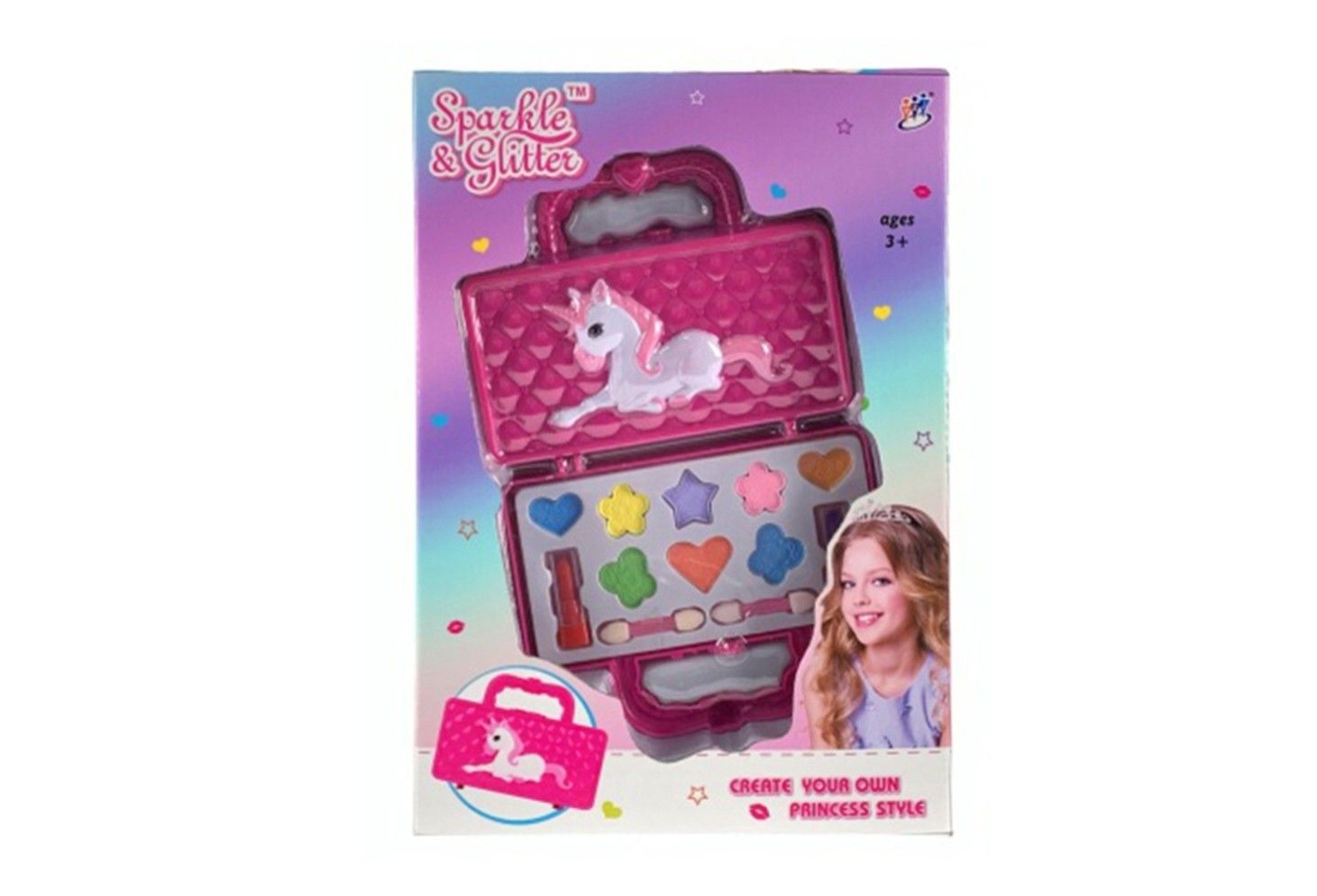 SPARKLE &amp; GLITTER MAKEUP CASE