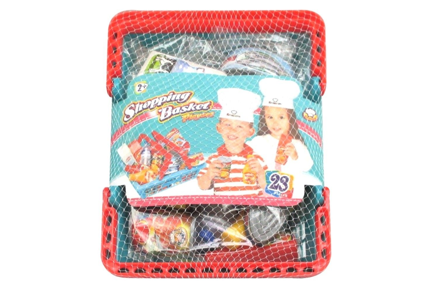 SHOPPING BASKET PLAYSET 23 PCE