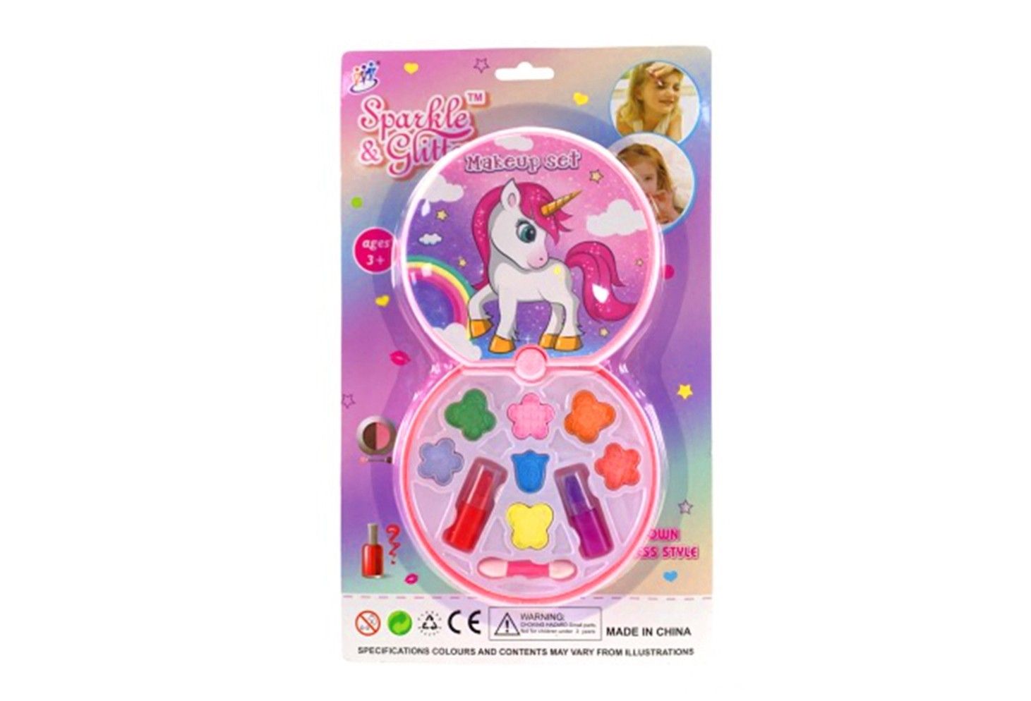 SPARKLE &amp; GLITTER MAKEUP IN UNICORN COMPACT