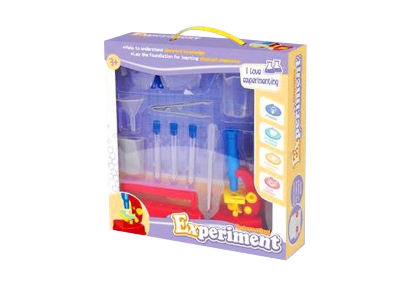 BO MICROSCOPE SET W/LIGHT IN WINDOW BOX