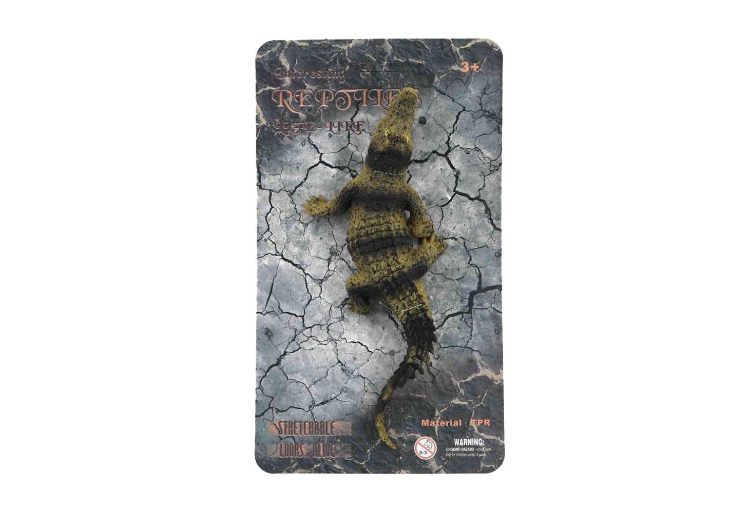 CROCODILE TIE ON CARD