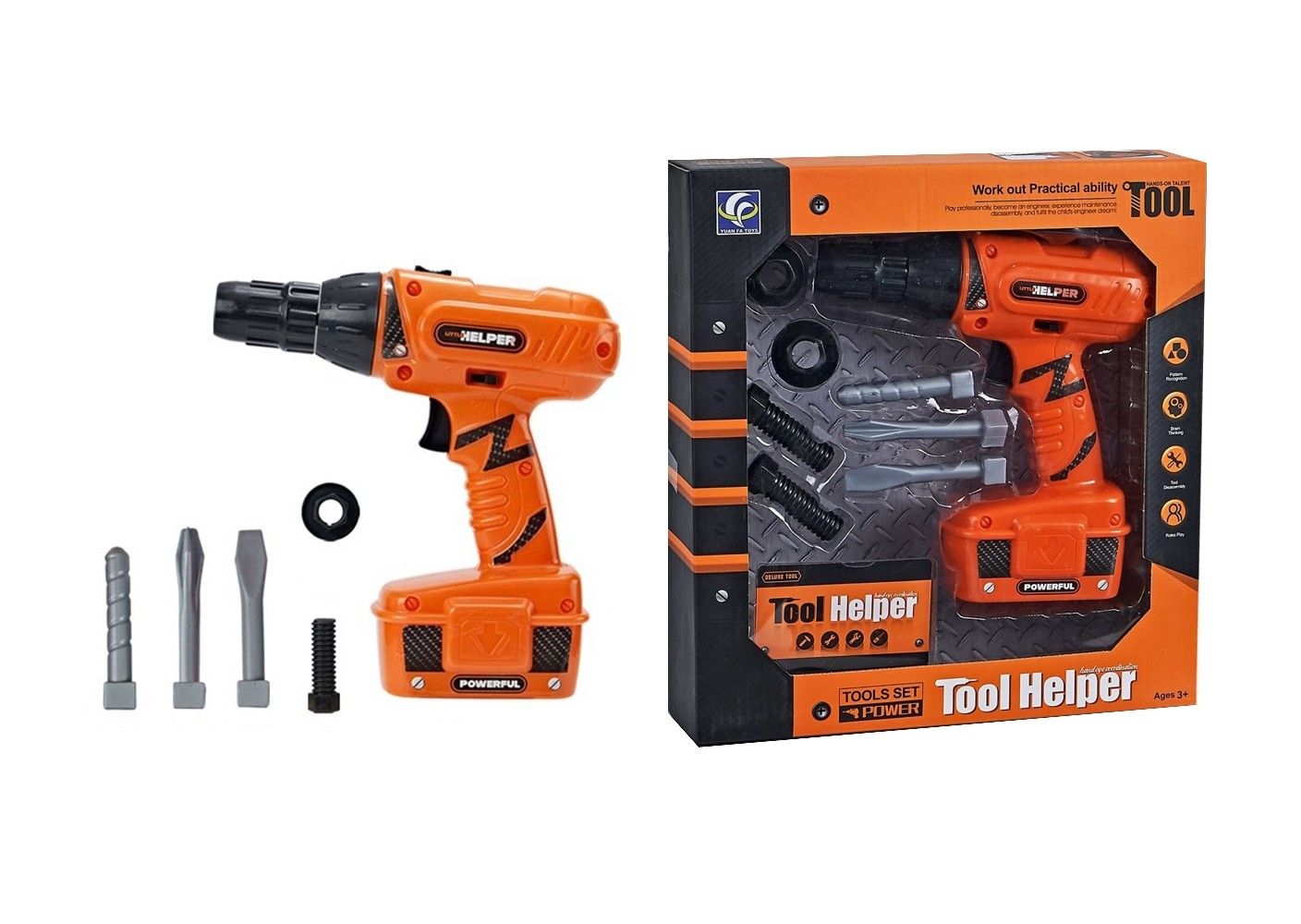 BO DRILL TOOL SET IN WINDOW BOX