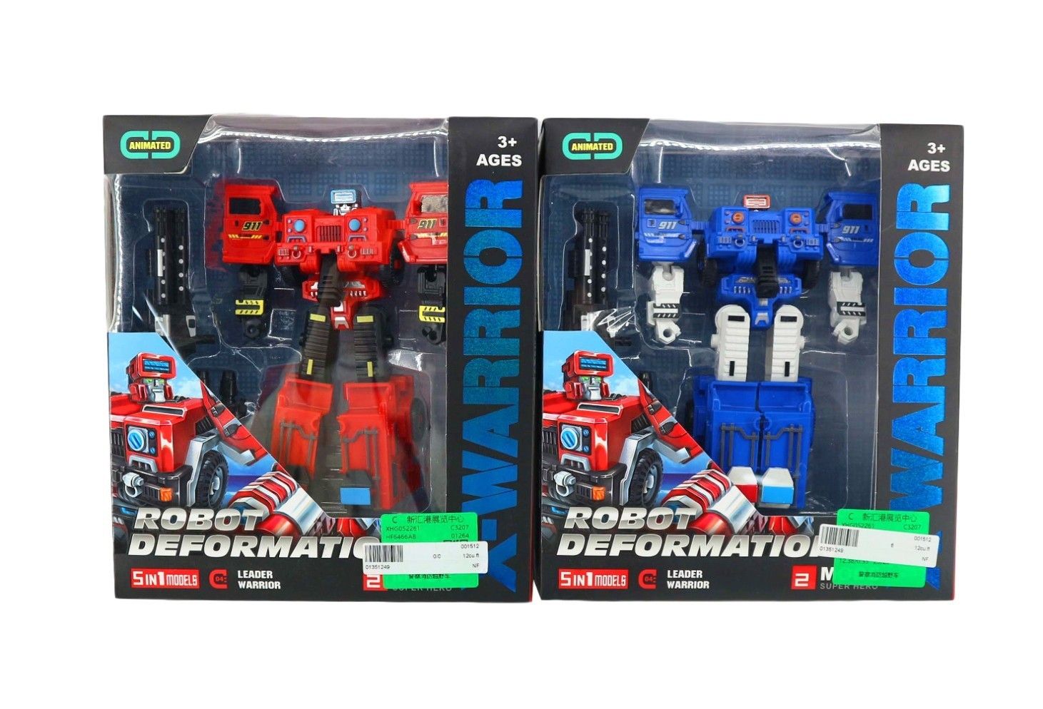 TRANSFORMER ROBOT IN BLISTER CARD 2ASTD