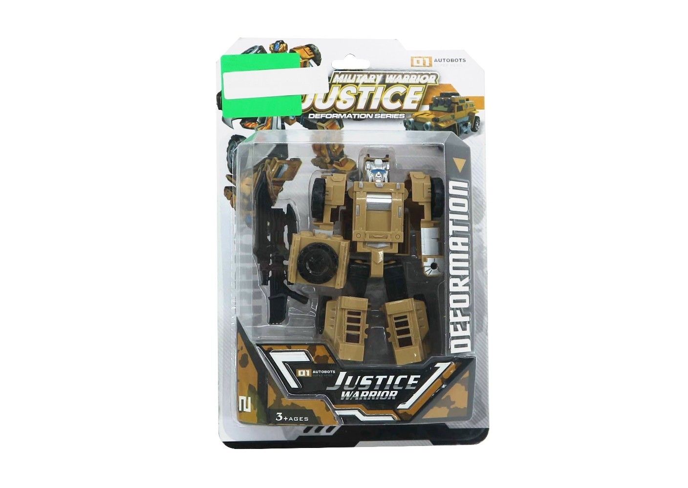TRANSFORMER ROBOT IN BLISTER CARD