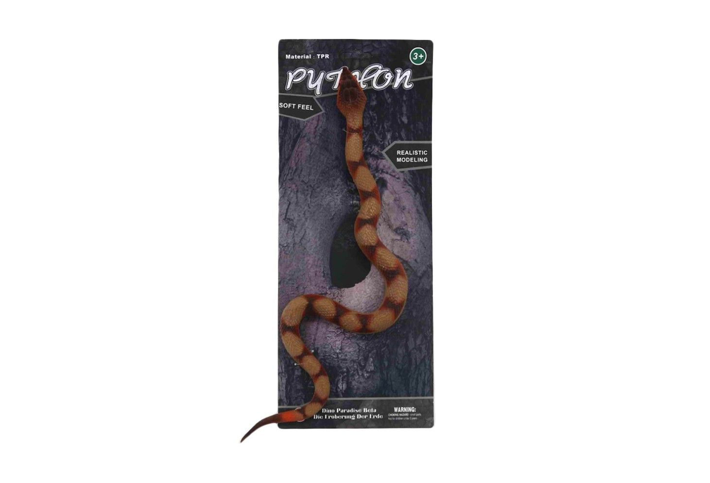 COMMON KUKRI SNAKE TIE ON CARD