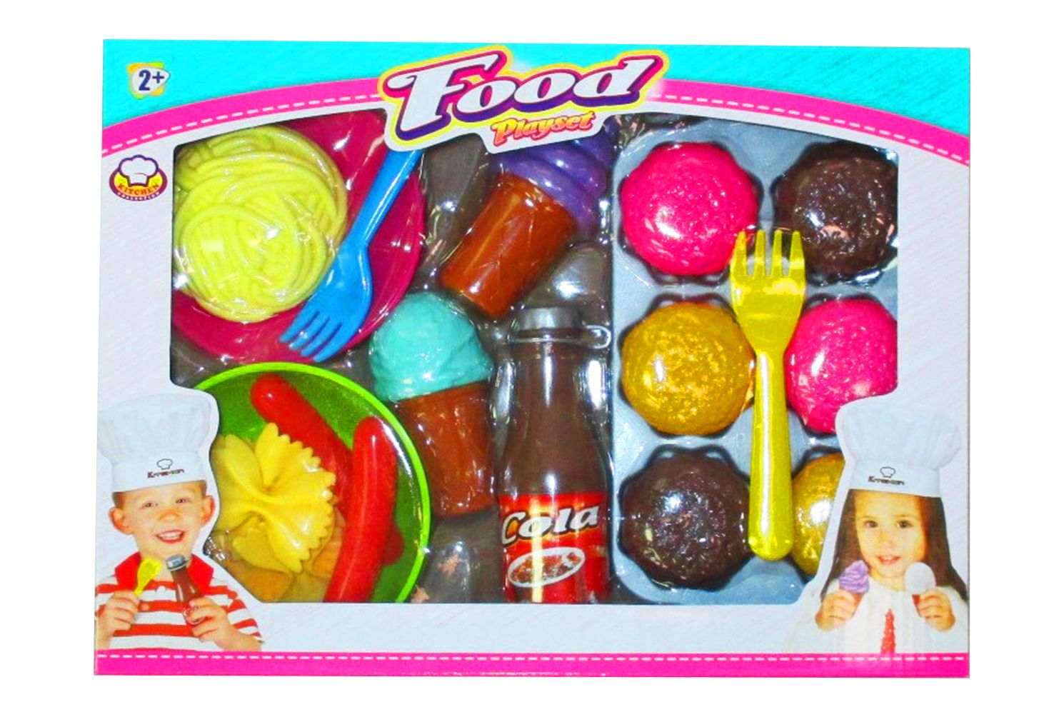 FOOD PLAY SET 26 PCE