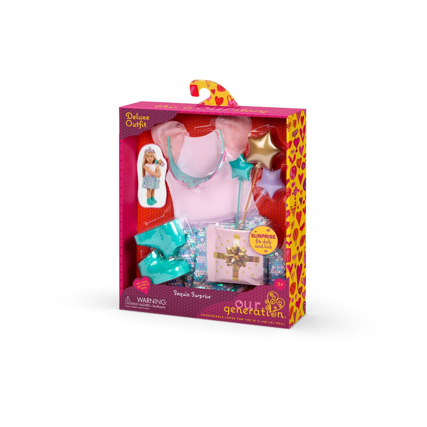 OG DELUXE SEQUIN OUTFIT W/ SURPRISE GIFT