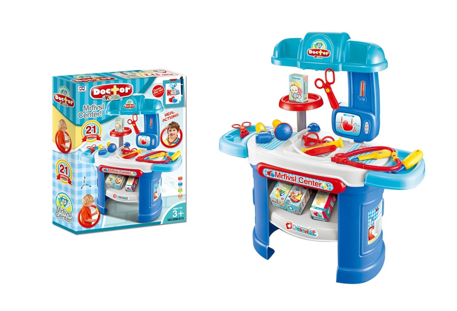 DOCTOR STATION SET IN BOX W/HANDLE