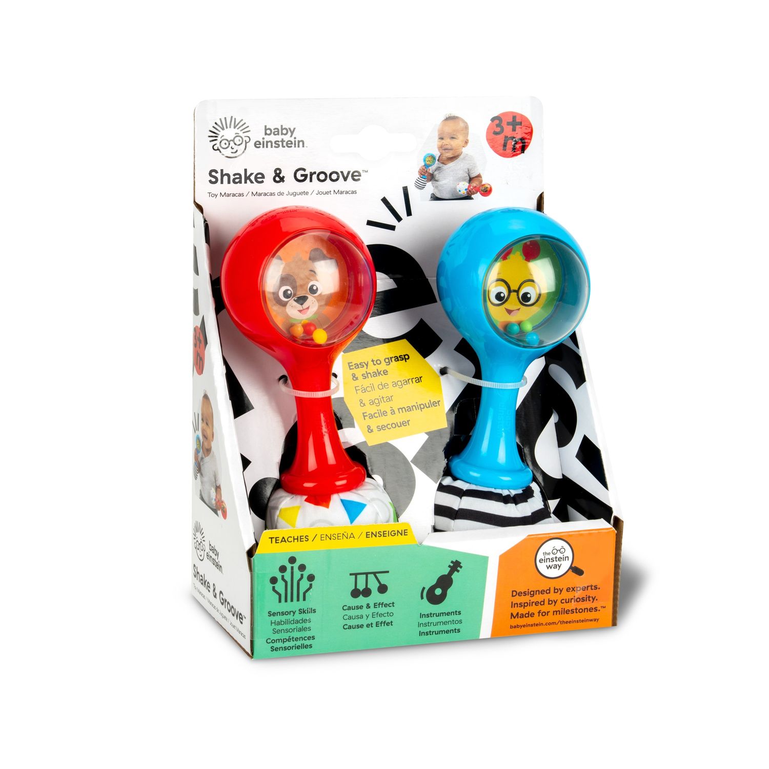 BE SHAKE &amp; GROOVE™ TOY MARACAS