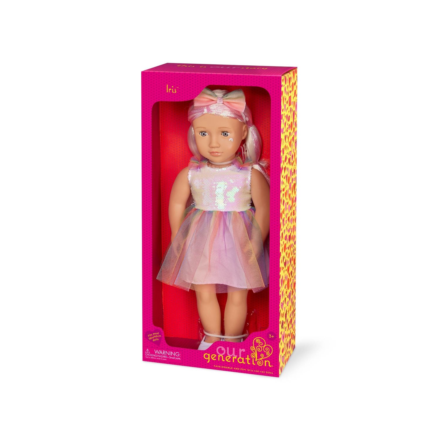 OG CLASSIC DOLL IRIS 18 INCH MULTIPLE