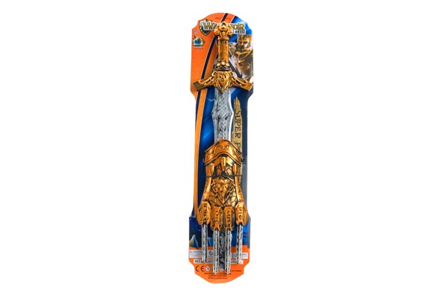 WARRIOR WEAPON W/SWORD ON CARD