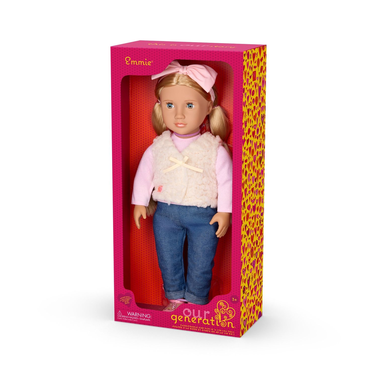 OG CLASSIC DOLL EMMIE 18INCH LIGHT BLONDE