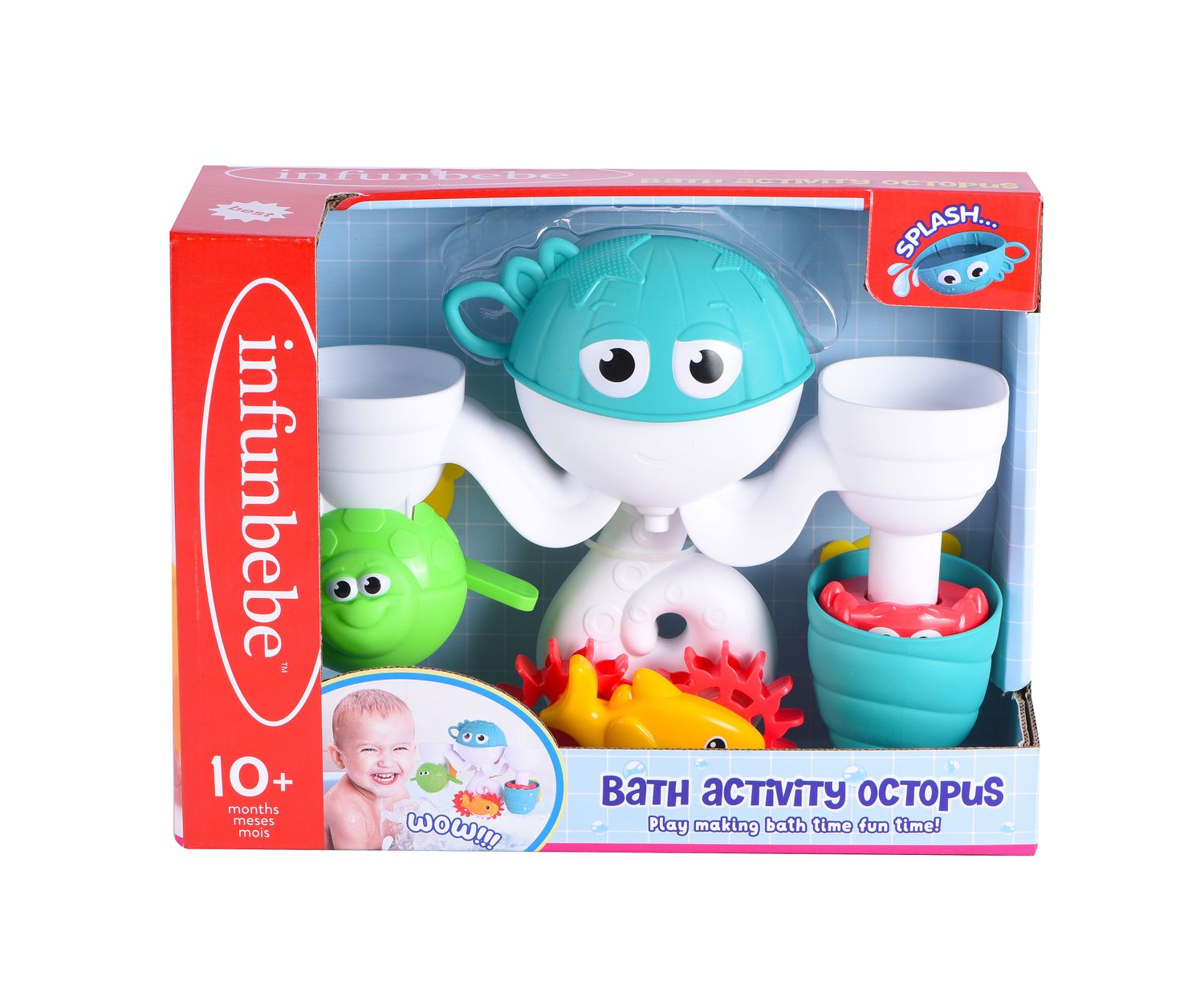 INFUNBEBE BATH ACTIVITY OCTOPUS