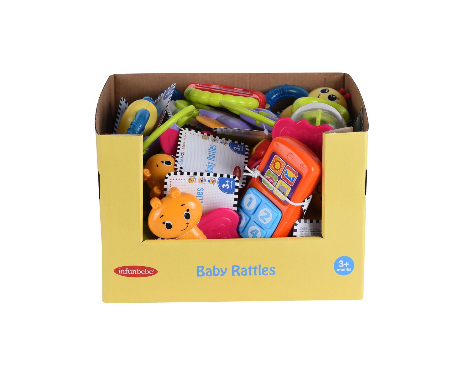 INFUNBEBE BABY RATTLES - 10 STYLES