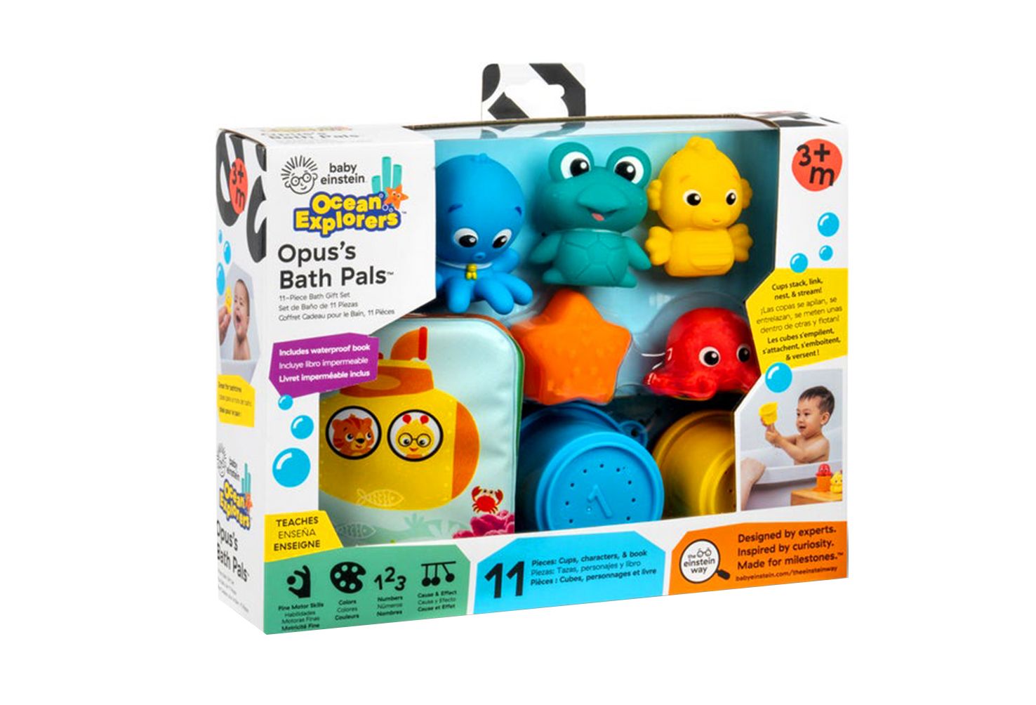 BE OPUS BATH PALS™ 11-PIECE BATH GIFT SET