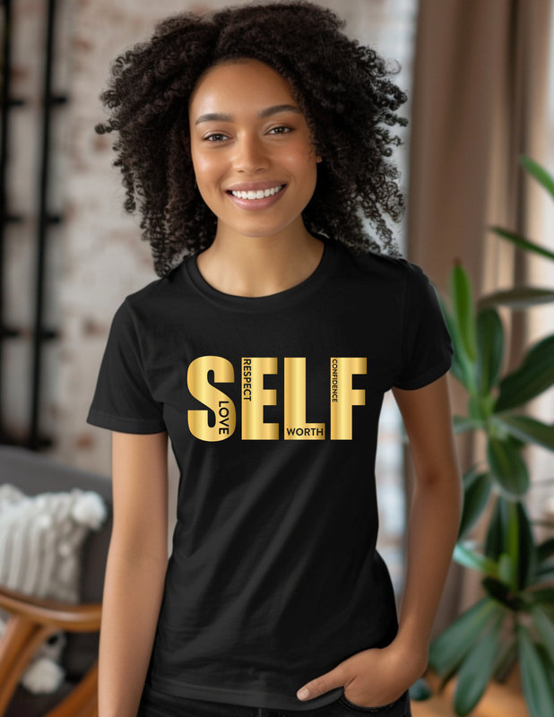 Self-love Woman Shirt and Matching Tote Bag