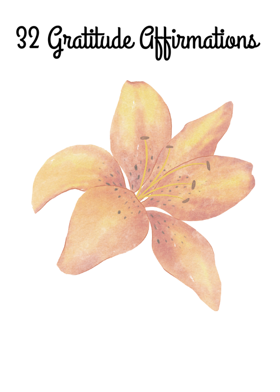 32 Gratitude Affirmations