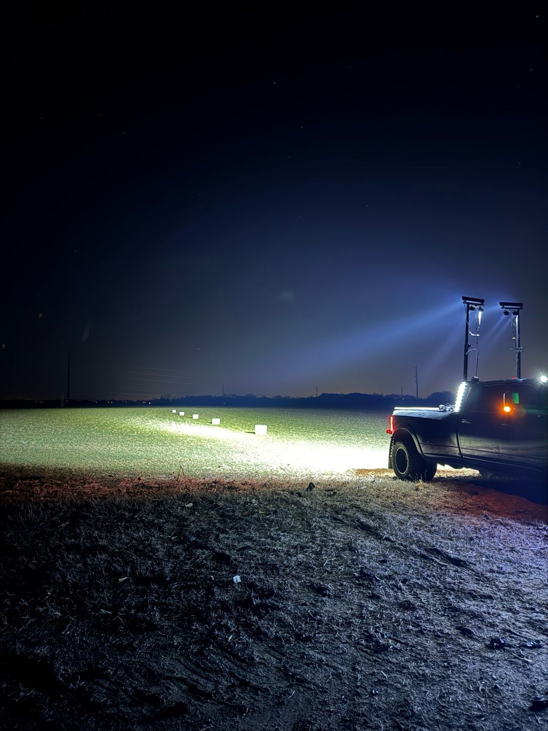 12 Foot Single Truck Bed Mounted Light Tower 11,340 Lumens