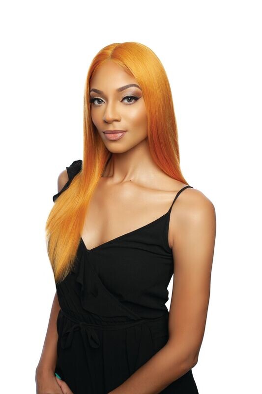 Ginger orange straight 22 Ginger orange straight 22" deep part
