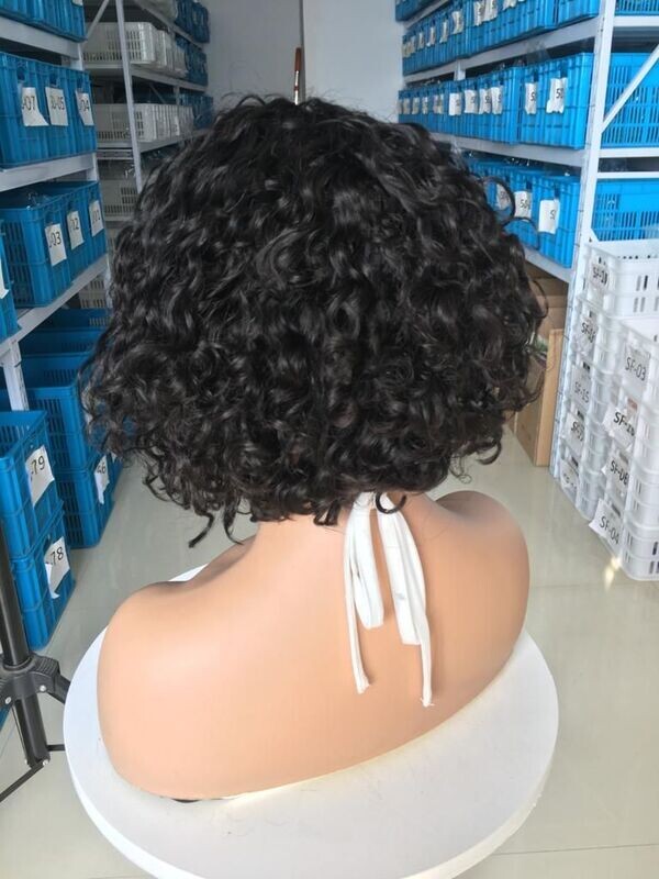 SHORT (WET AND WAVY OR STRAIGHT) PIXIE CUT 10"