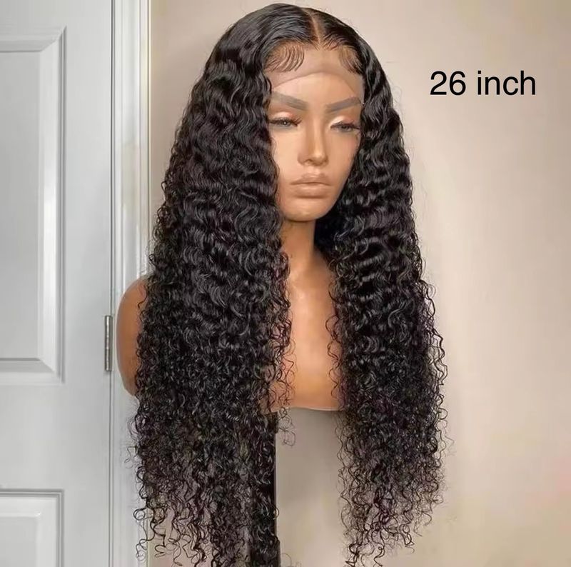 WET AND WAVY DEEP CURLS hd 13x4 FULL FROTAL LACE