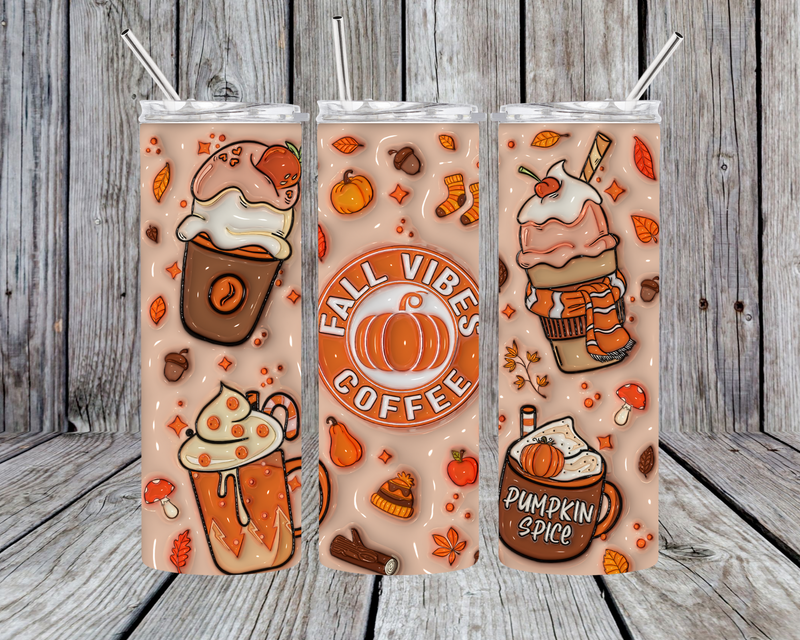 Fall Vibes 20oz Tumbler