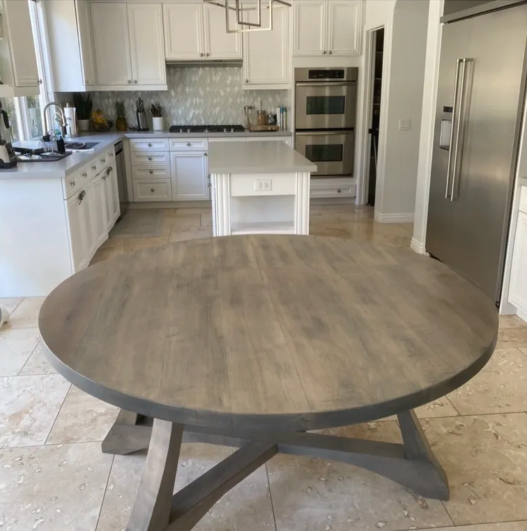 Round Wave Dining Table