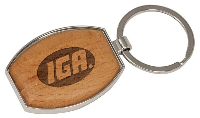 Wood Keyring