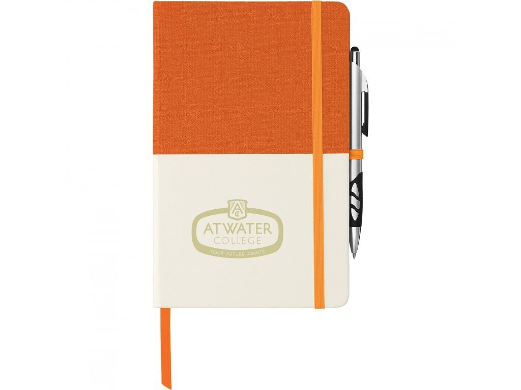 Orange/White Journal