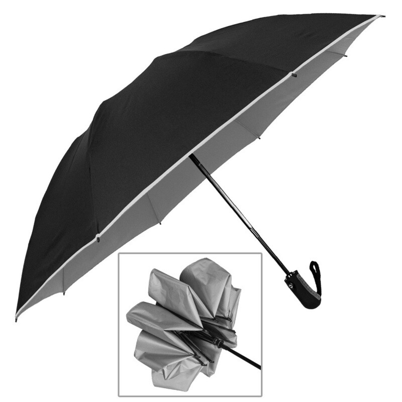 Inverted Folding Umbrella - Auto-Open, Reverse Auto-Closing