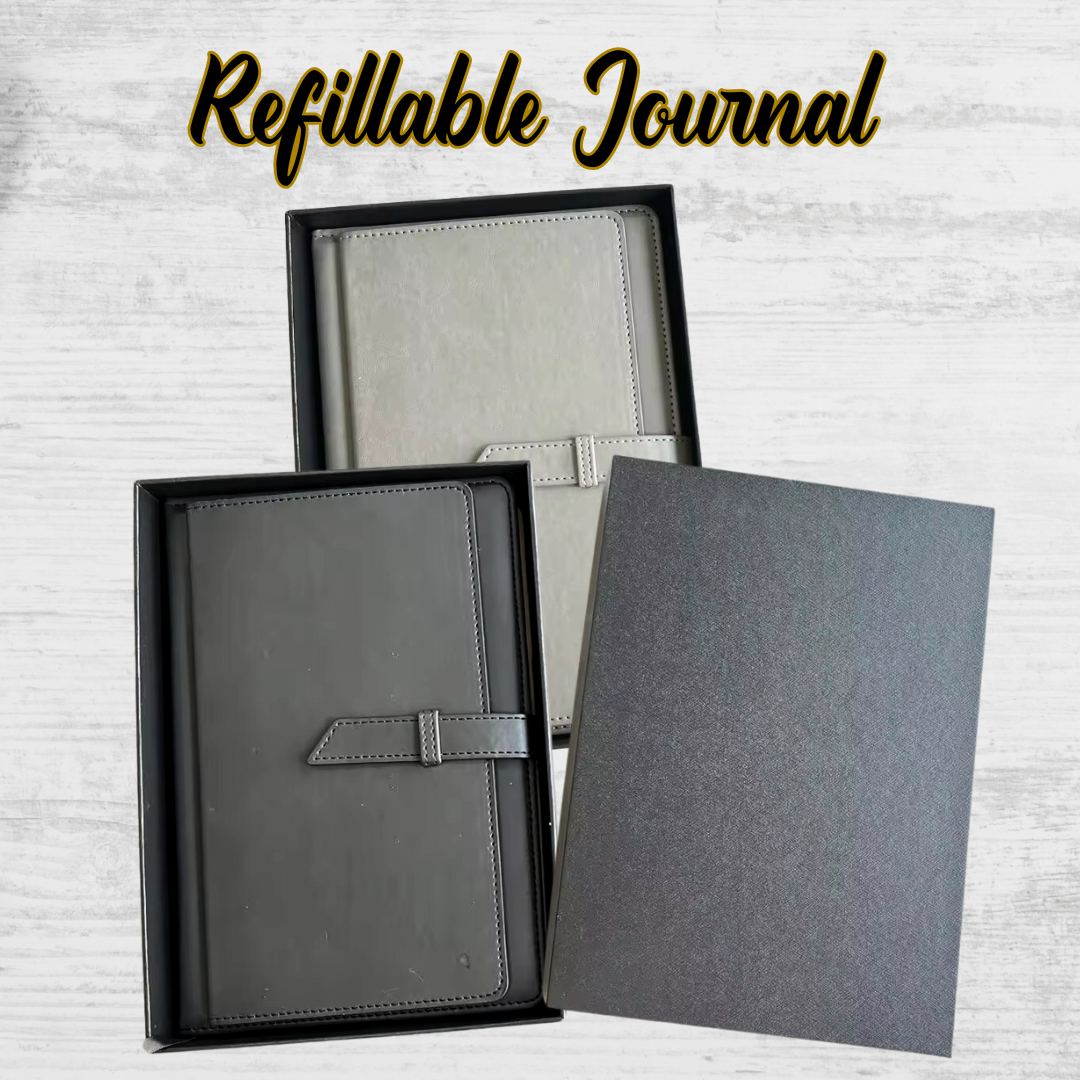 Refillable Journal w/ Gift Box