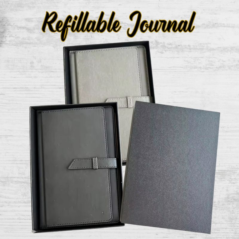 Refillable Journal w/ Gift Box