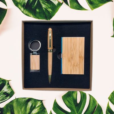 3 PCS Bamboo Gift Set