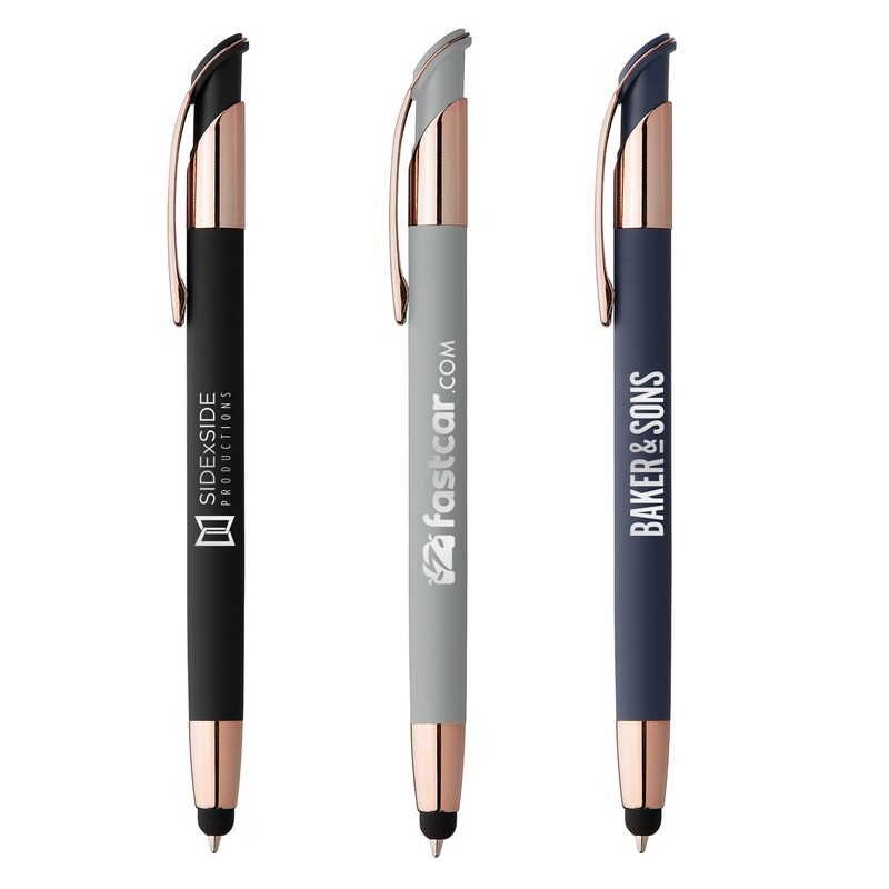 Rose Gold Pen w/ Stylus