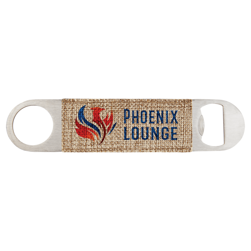 Burlap Bottle Opener