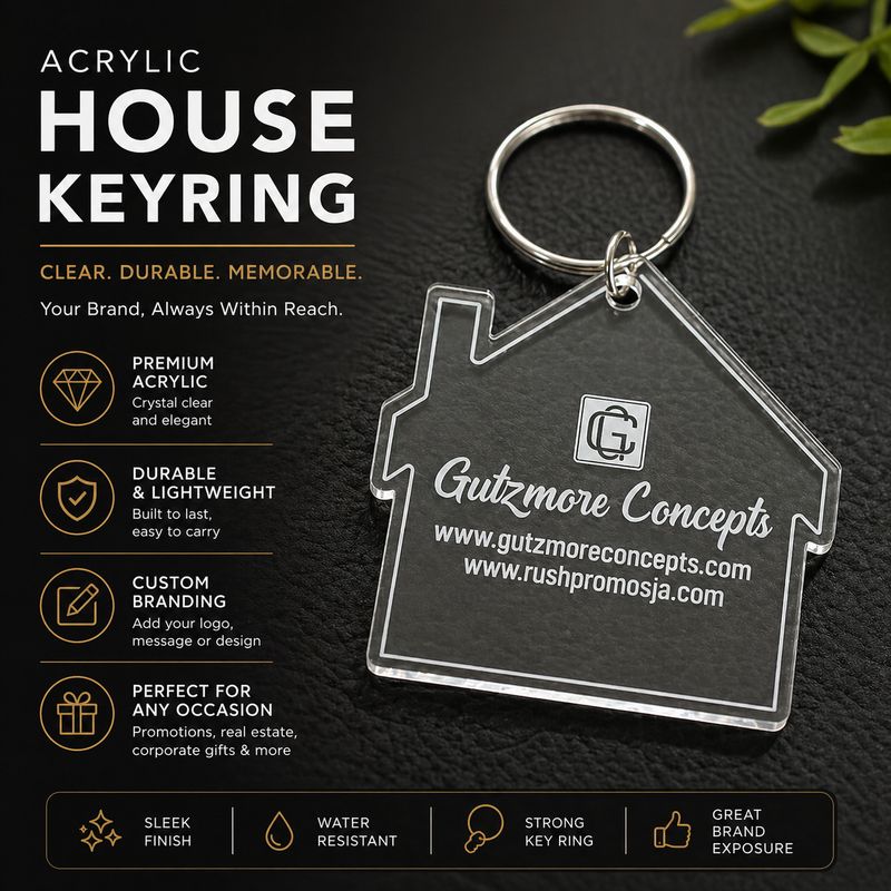 KeyMark Acrylic Keyring