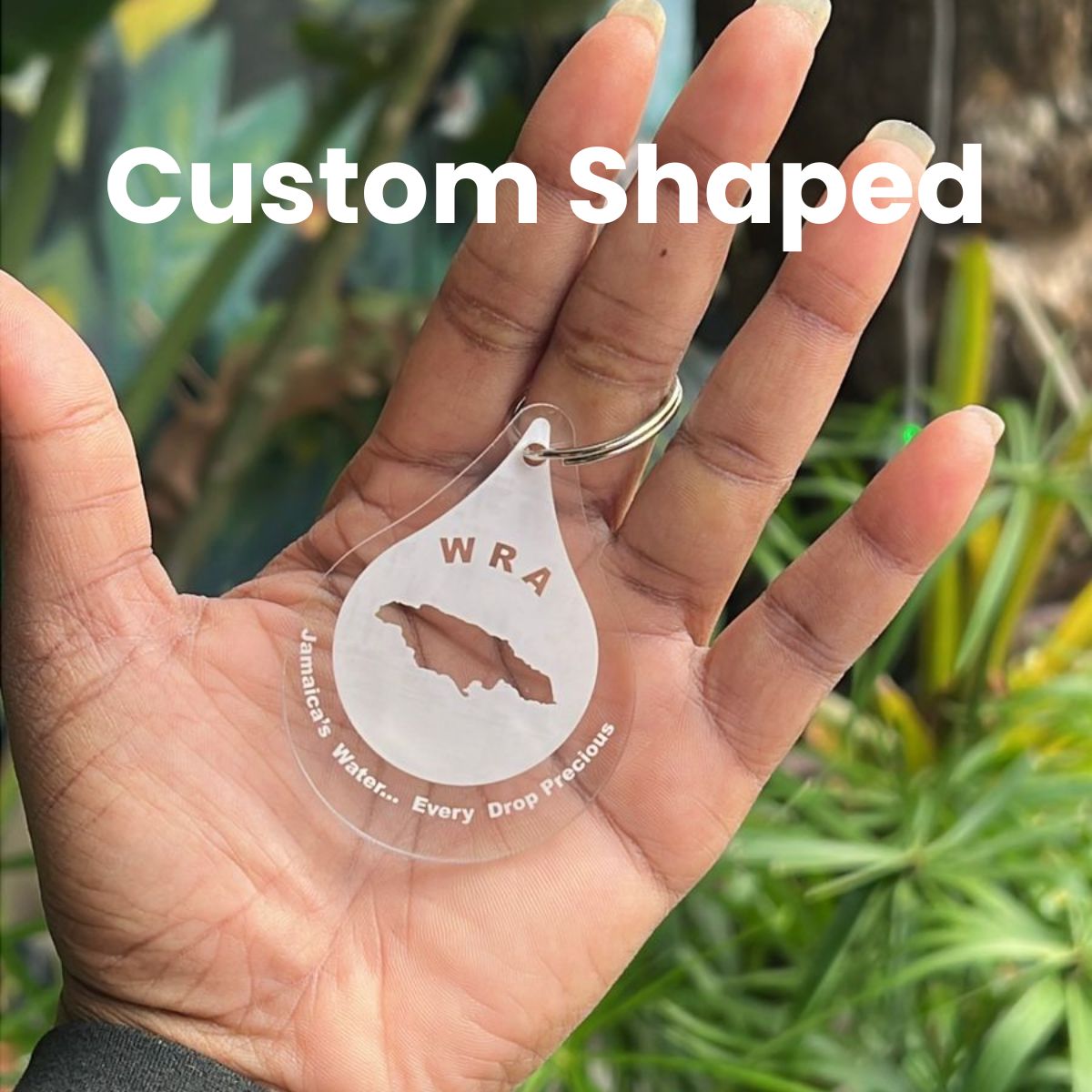 KeyMark Acrylic Keyring