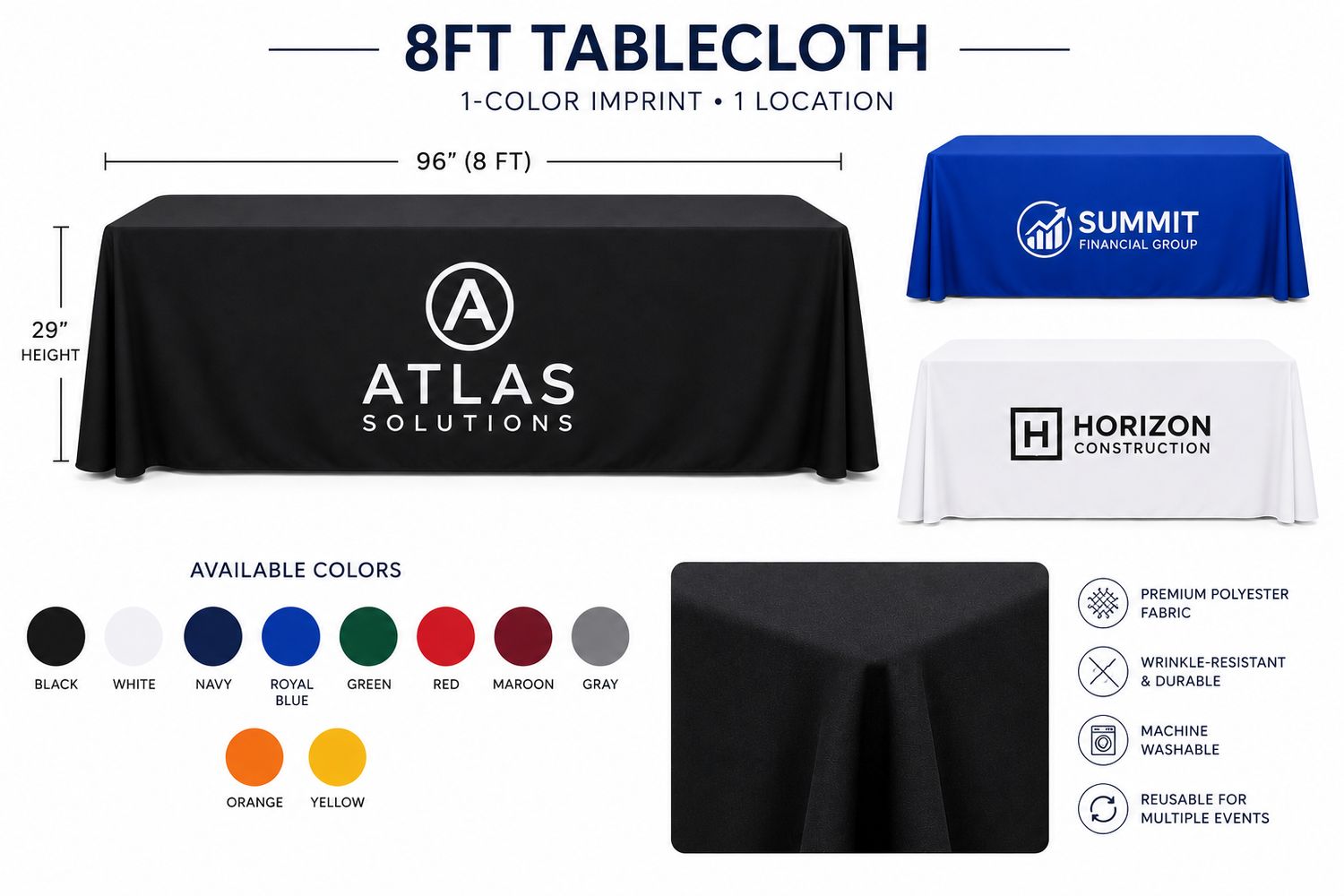 8' Tablecloth