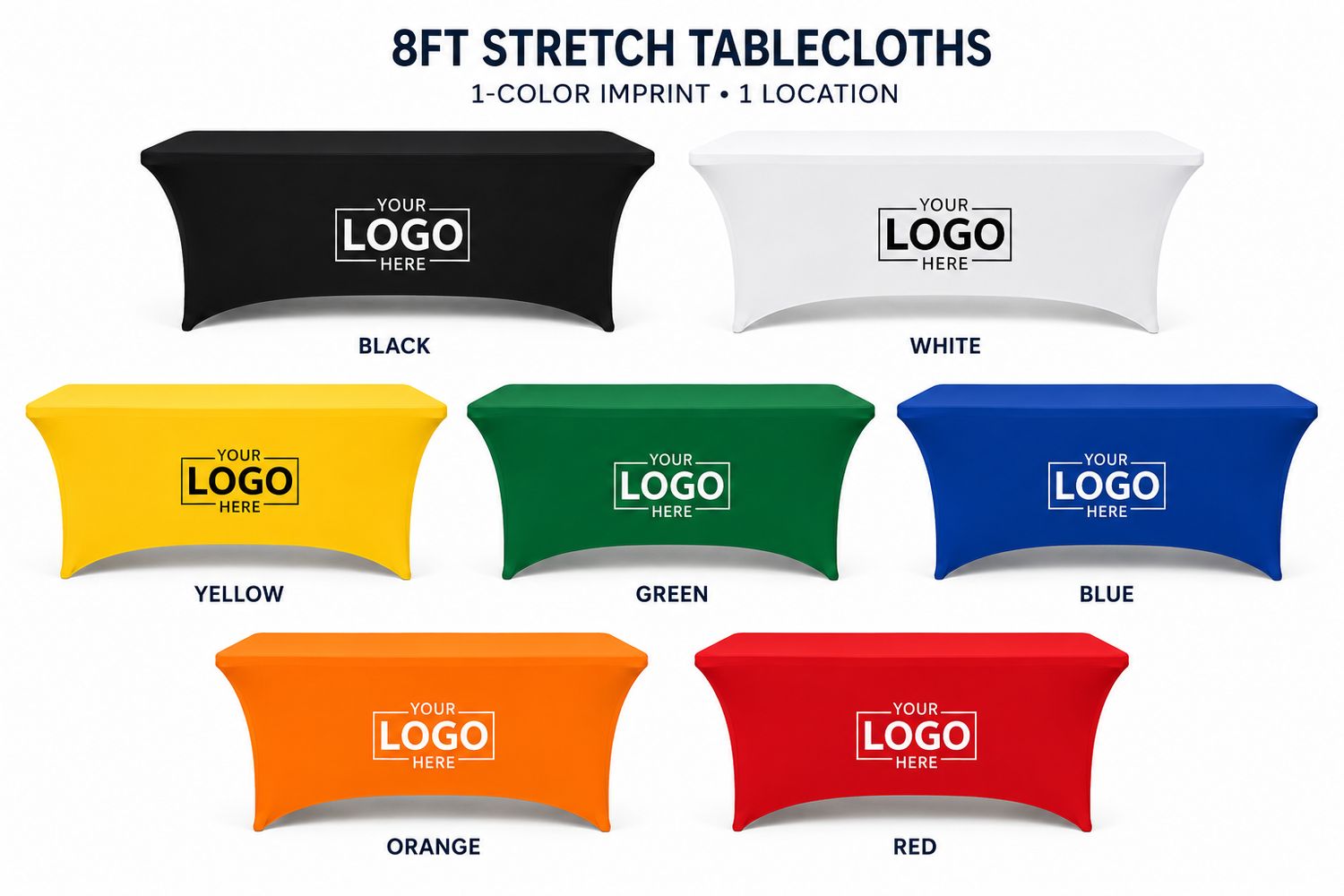 8' Fitted Tablecloth