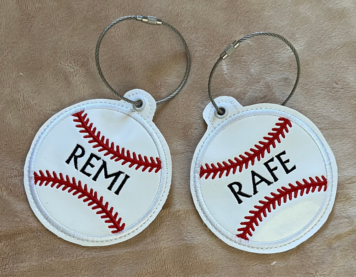 Baseball/Softball Bag Tags