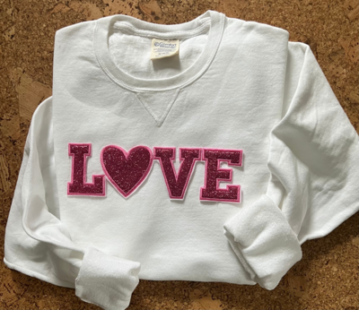 Valentine &quot;LOVE&quot; Sweatshirt