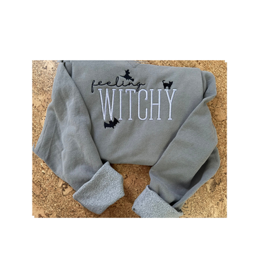 Feeling Witchy Halloween Sweatshirt