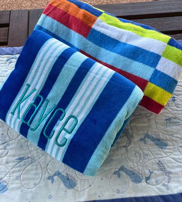Personalized Beach Towels