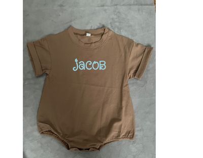 Short Sleeve Rompers