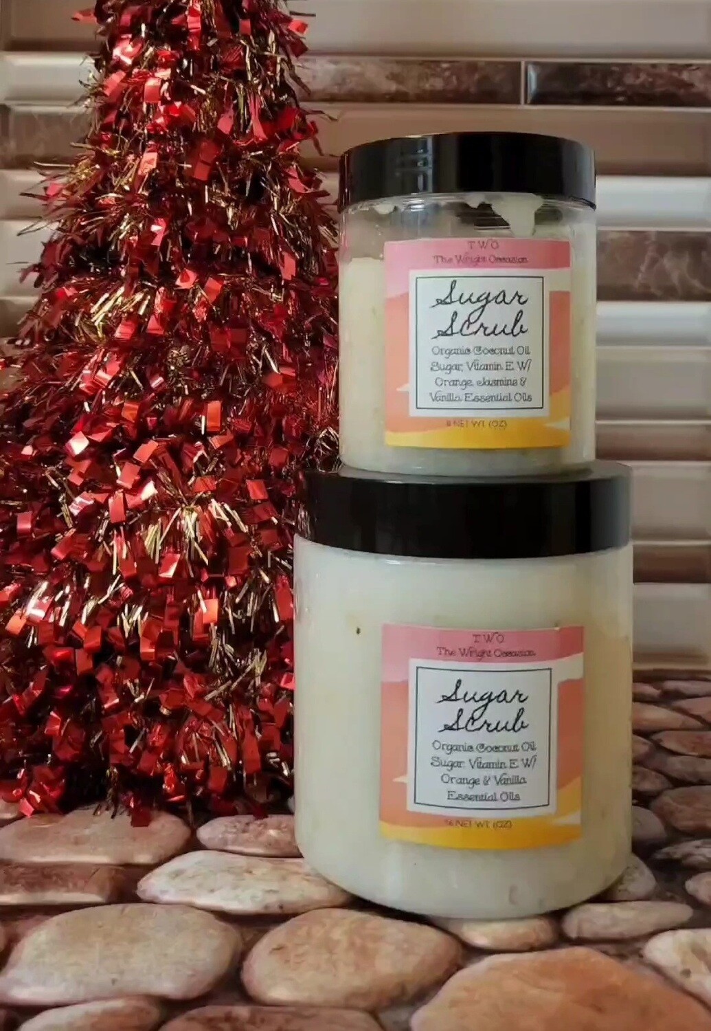Orange &amp; Vanilla Sugar Scrub 16oz