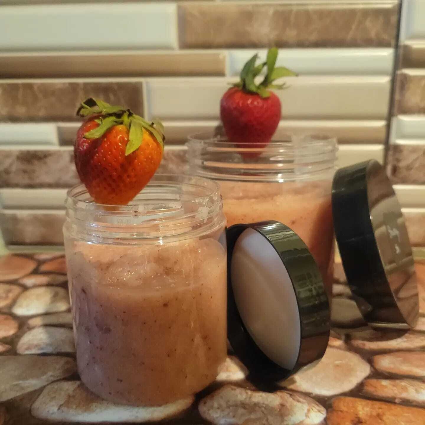 Strawberry Sugar Scrub 16oz