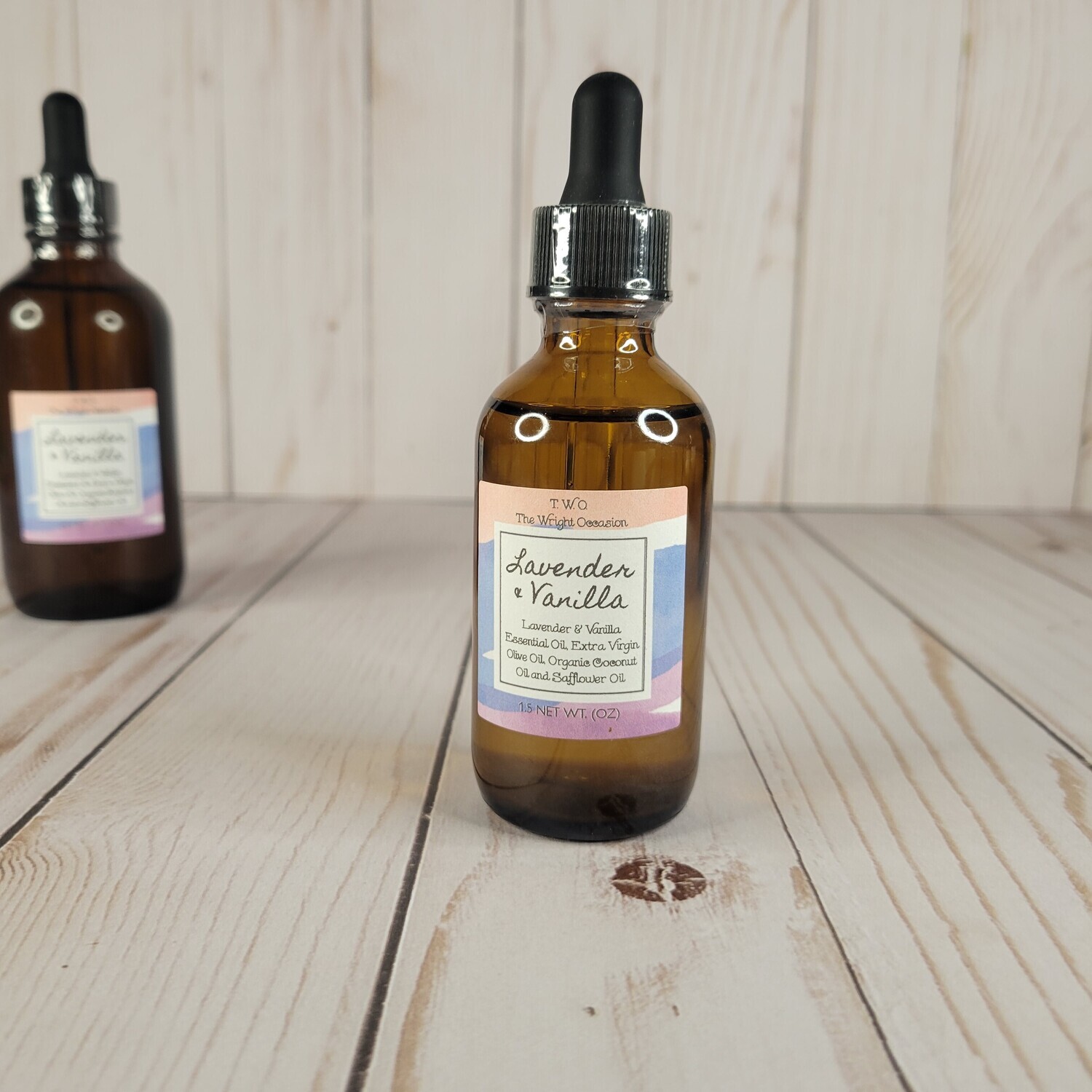 Lavender &amp; Vanilla Beard and Body Oil 1.5 oz